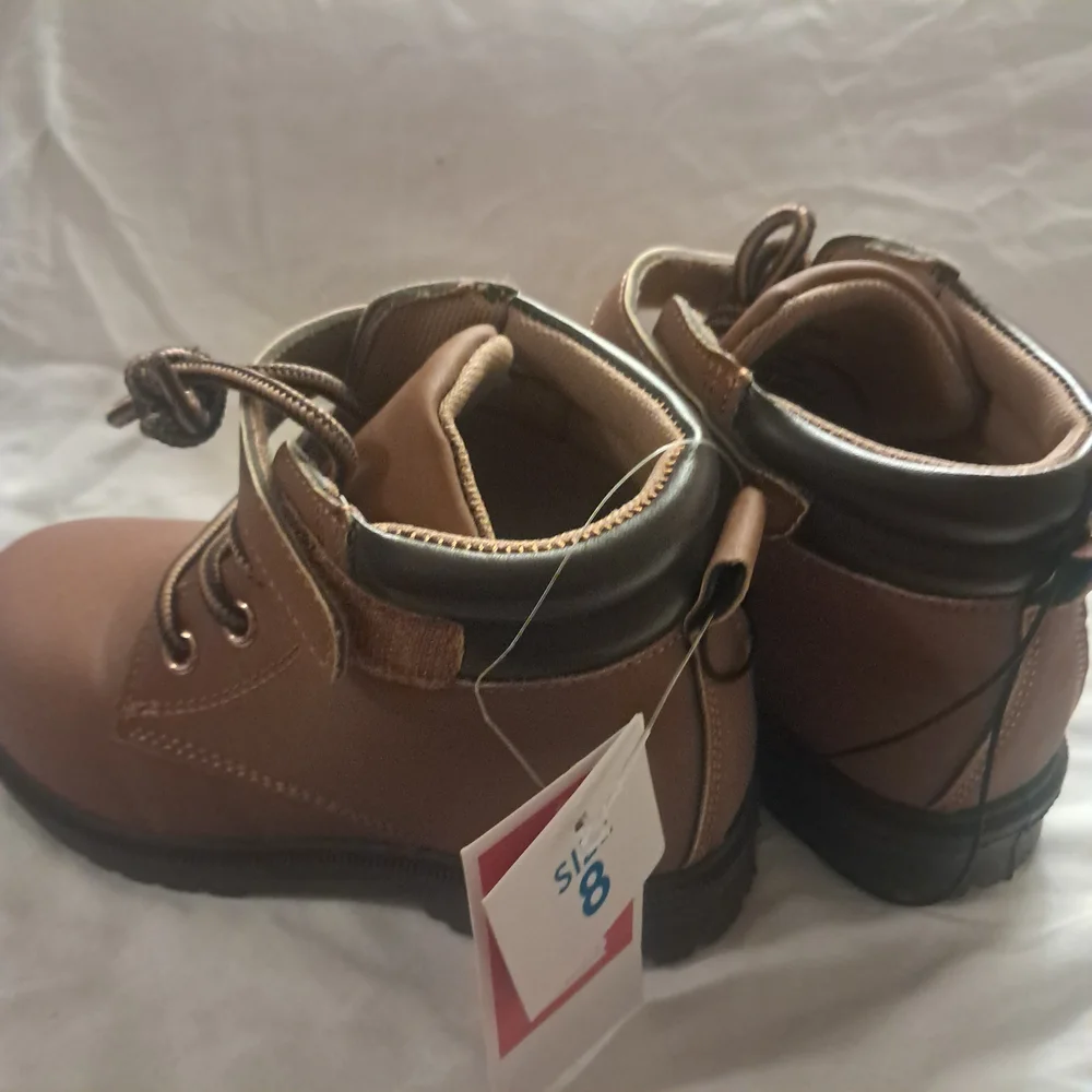 Brown Kids Boots